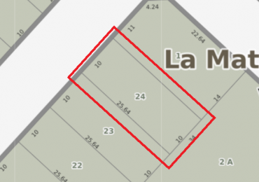 LOTE CON MEJORAS EN SAN JUSTO 